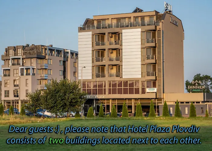 Plaza Hotel Plovdiv - Free Parking